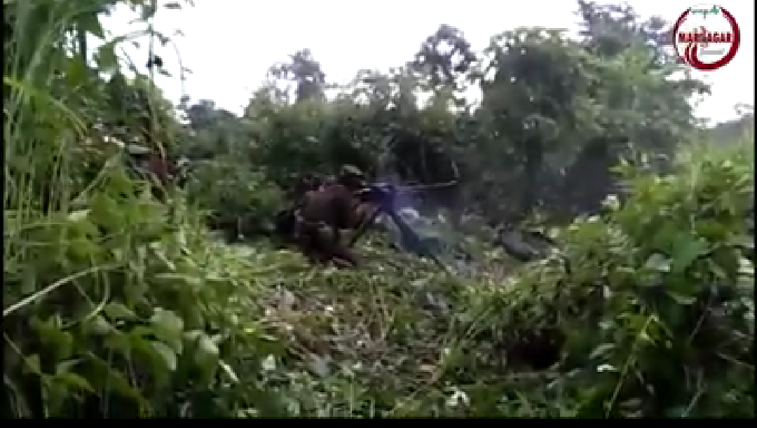 德昂军队与男南掸邦部队冲突持续视频新闻