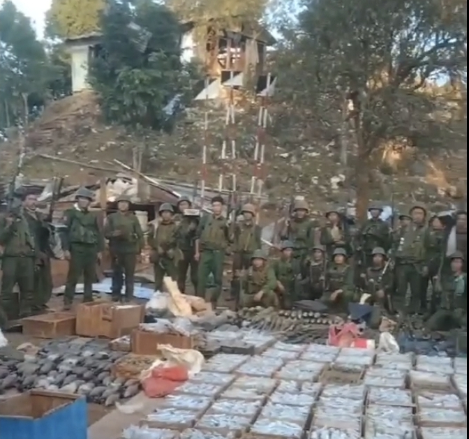 果敢部队攻克孟古地区重要缅军基地